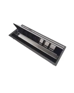 Bachmann Coni, 3 prises et 3 modules personnalisables, anthracite