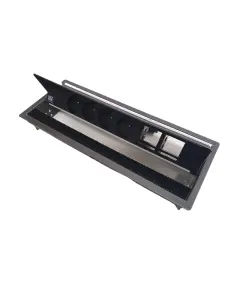 Bachmann Coni, 4 prises et 2 modules personnalisables, anthracite