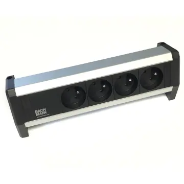 Multiprise de table Bachmann avec 4 prises