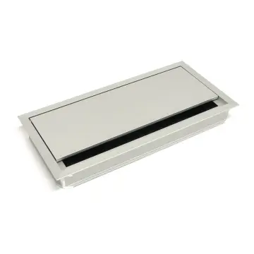 Aluminium kabeldoorvoer 240x120mm zilver