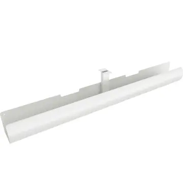 Hoogte verstelbare Kabelgoot 105cm breed wit