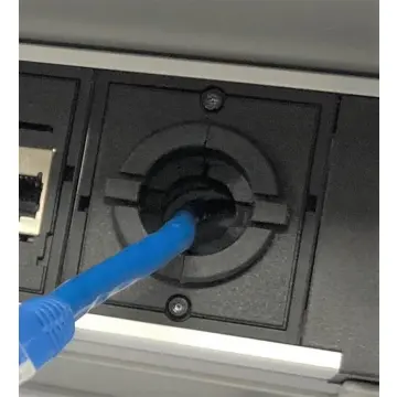 Bachmann kabeldoorvoer zwart rond