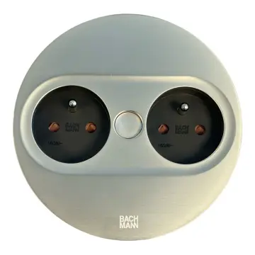 Bachmann Twist 2 avec 2 douilles rondes en acier inoxydable