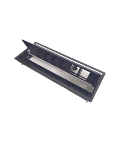 Bachmann Coni, 4 prises et 2 modules personnalisables, noir