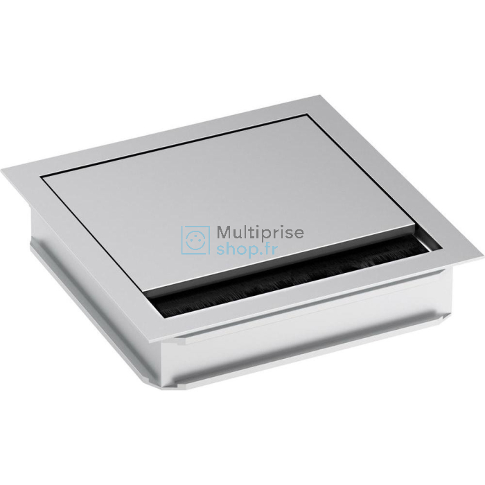 Aluminium kabeldoorvoer 120x120mm zilver