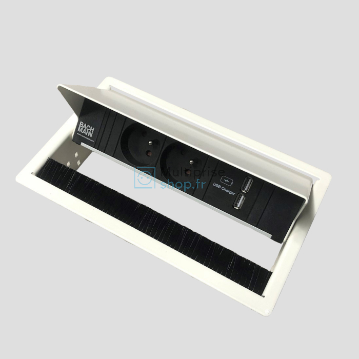 Inbouw stekkerdoos coni wit penaarde