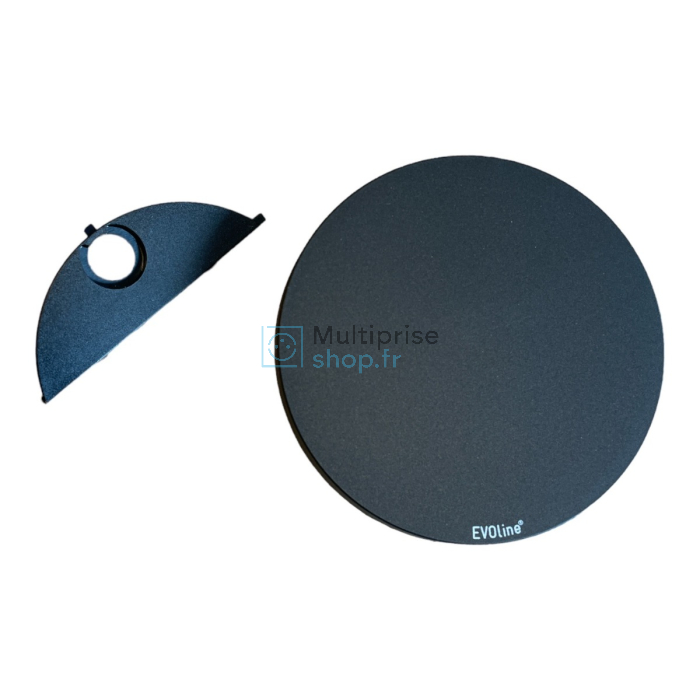 evoline circle hide zwart