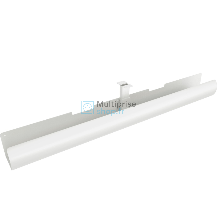 Hoogte verstelbare Kabelgoot 105cm breed wit