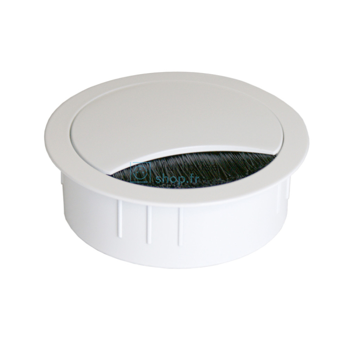 witte kabelpot 80mm