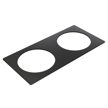 Cadre Powerdot 2 voies, noir