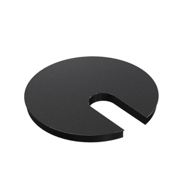 Couvercle Powerdot, noir, rond