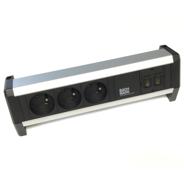 Multiprise Desk 1, 3 x 230 V avec 2 ports HDMI