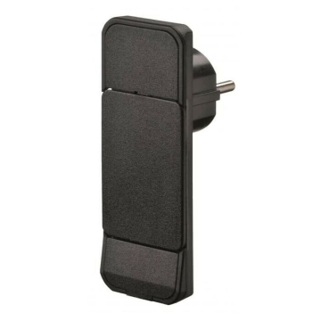 Fiche plate - Smart plug noire