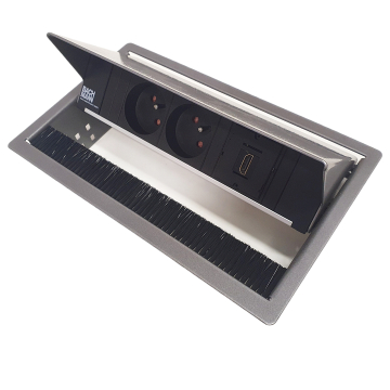 Système Coni, 2 prises, 1 connexion HDMI, anthracite