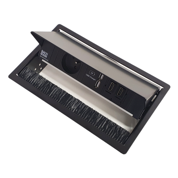 coni zwart penaarde usb cat6