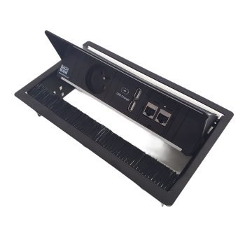 coni zwart penaarde usb cat6