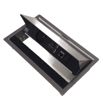 coni zwart penaarde usb cat6