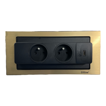 Evoline backflip laiton usb-C