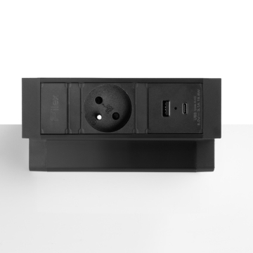 Multiprise de bureau chargeur USB-A et USB-C