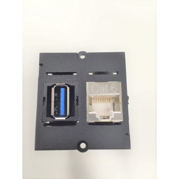 Module USB3 A/A-Cat6 Bachmann keystone