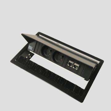 Système Coni, 2 prises et 2 connexions internet, noir