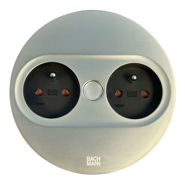Bachmann Twist 2 avec 2 douilles rondes en acier inoxydable