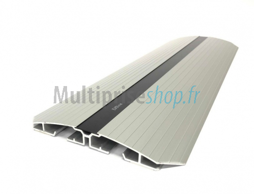 Conduit De Câbles Design 50Mm Plat En Aluminium Laqué Noir