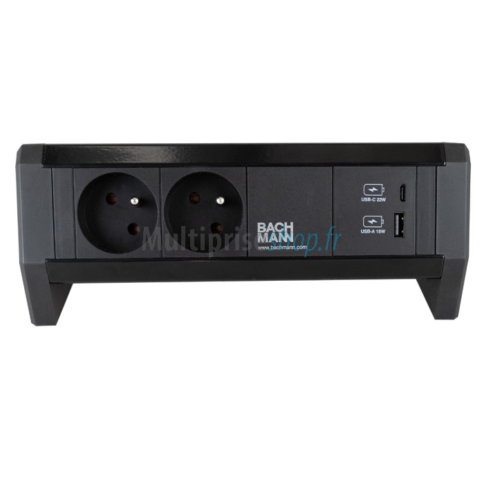 prises sur le bureau usb