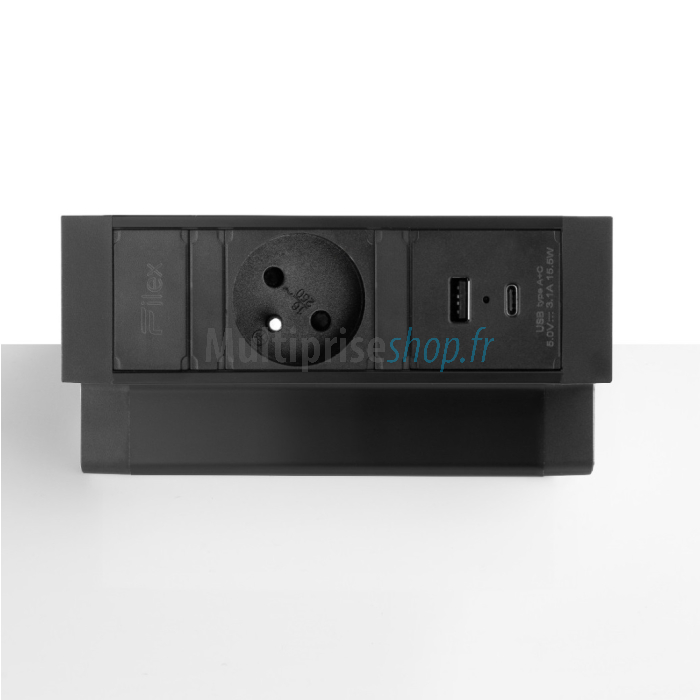 Multiprise de bureau chargeur USB-A et USB-C