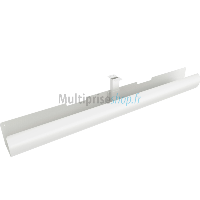 Hoogte verstelbare Kabelgoot 105cm breed wit