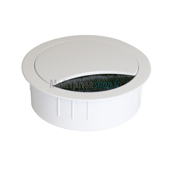 witte kabelpot 80mm
